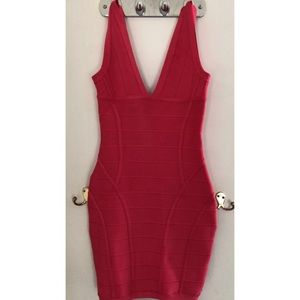 House of CB ‘Jenna’ V-neck Bandage dress